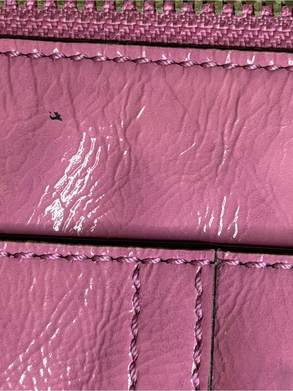Coach Limited Ed. Berry/Sugar Plum Patent Leather Soho Chainlink Clutch
F13454 - Picture 5 of 13